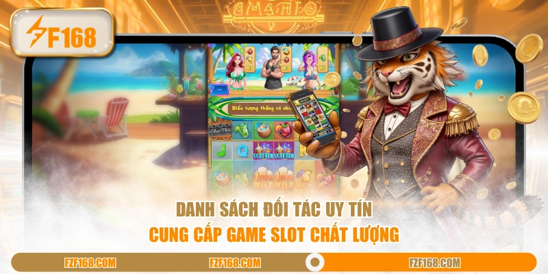 Danh sách đối tác uy tín cung cấp game slot chất lượng 